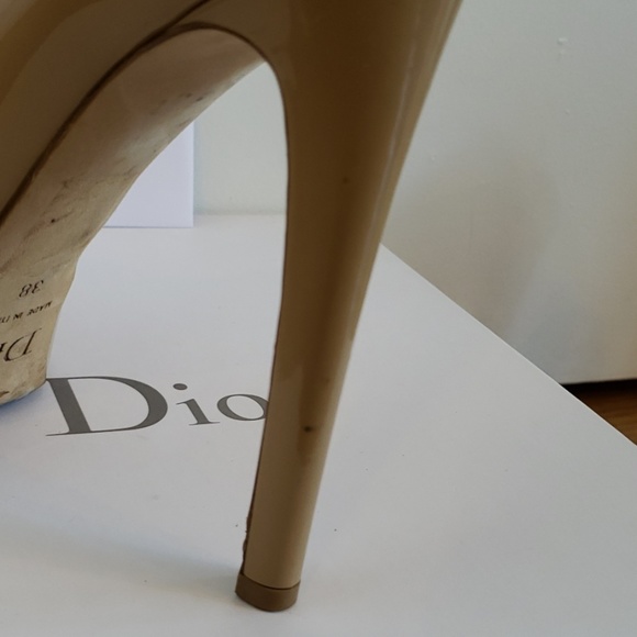 Dior platform peep toe pumps - Picture 6 of 8